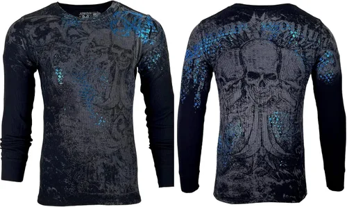 Vista 2 de Xtreme Couture by Affliction - Camisa térmica para hombre Sherwood