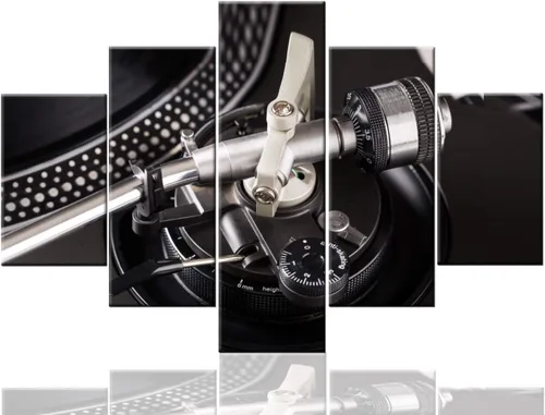 Vista 66 de Tumovo Music - 5 piezas pintura sobre lienzo