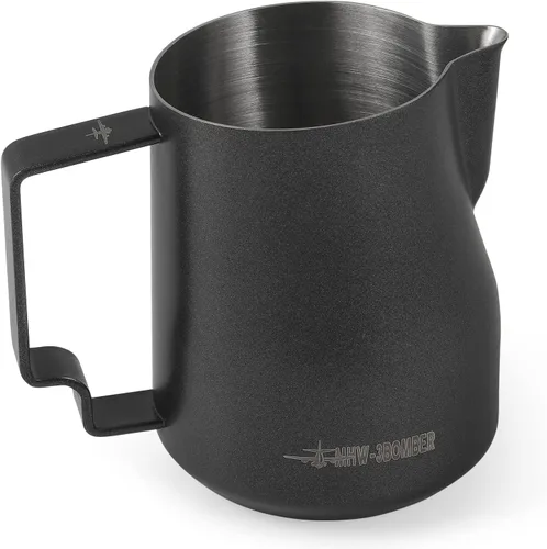 Vista 10 de MHW-3BOMBER Jarra de Espuma de Leche de 12oz/350ml Jarra de Leche Espumante Taza de Espresso Jarra de Vapor de Leche Jarra de Leche Espumante