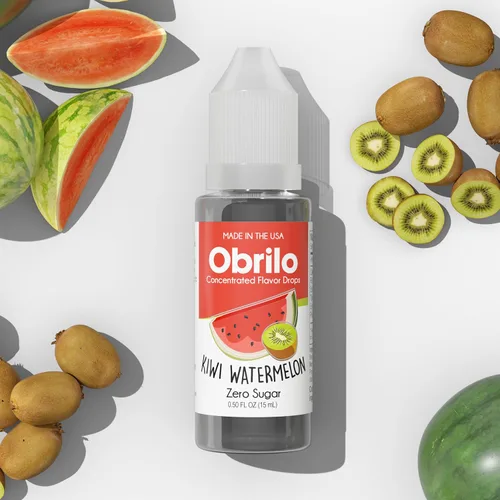 Vista 7 de Obrilo Extracto de Sabor Variedad Paquete de 10 - 5 Sabores - Basado en Propilenglicol (PG) - Soluble en Agua - Saborizante Concentrado