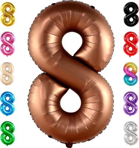 Vista 66 de KatchOn, Globo gigante de oro rosa con el número 5 de 40 pulgadas, globos de cinco globos de oro rosa con el número 5, decoraciones de cumpleaños 5