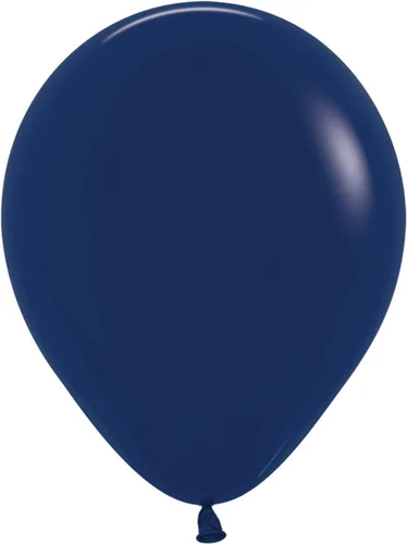 Sempertex Globos de látex de moda (paquete de 100) (talla única) (azul marino)