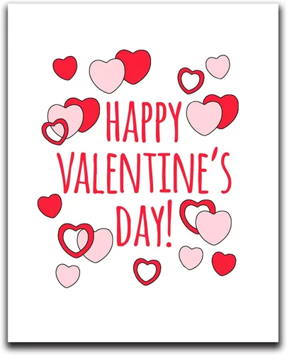 Moonlight Makers Funny Wall Decor With Sayings, Happy Valentine's Day!, Funny Wall Art, Decor for Bedroom, Bathroom, Kitchen, Office, Living Room,