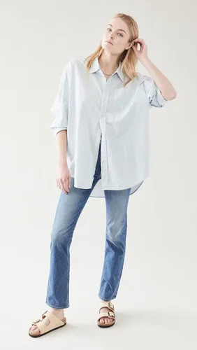 Vista 5 de MOTHER Jeans de cintura alta para mujer Negro