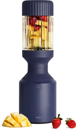 Vista 22 de Beast Mega 1200 Plus - Batidora de encimera de alta calidad Batidos, batidos, salsas, salsas, salsas, sopas Mezcla hielo y frutas congeladas