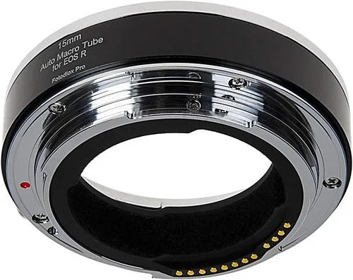 Vista 3 de Fotodiox Tubo de extensión macro automático Pro, sección de 0.591 in compatible con cámaras MILC Canon RF (EF-R) para fotografía extrema de primer