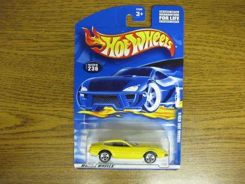 Vista 2 de Hot Wheels 2000 Coleccionista No. 236 Ferrari 365 GTB/4 Amarillo 1:64 Coche fundido a presión