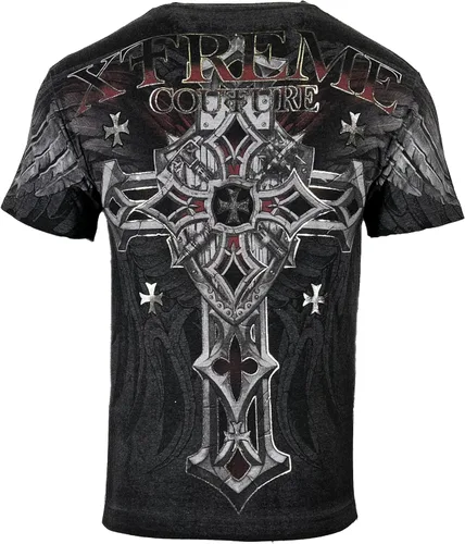 Vista 3 de Xtreme Couture by Affliction Battledome - Camiseta para hombre