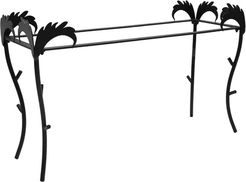 Vista 6 de Achla Designs Caja de flores grande de cobre con soporte de flora, 25 pulgadas de alto