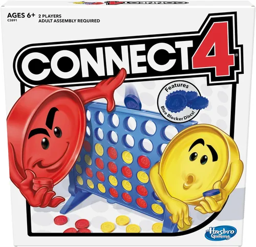 Hasbro Gaming Juego de mesa Connect 4, Empaque estándar