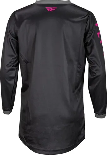 Fly Racing 2023 Juvenil F-16 Set de Equipo Moto Negro/Rosa - Combo de Pantalón y Camiseta