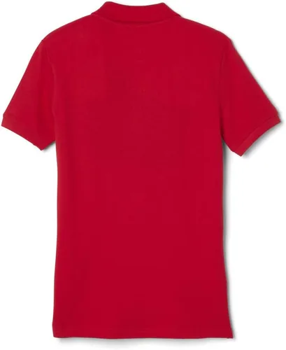 Vista 2 de French Toast Girls' Short Sleeve Stretch Pique Polo Shirt