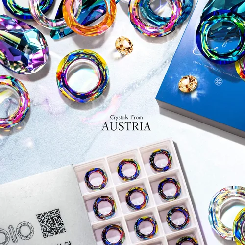 Vista 4 de Kate Lynn Rise From the Ashes Phoenix Bracelet Made with Crystals from Austria, Adjustable Slider Bracelet for Women, Packaged with Jewelry Box