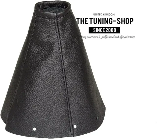 Vista 2 de Ltd Para Toyota Supra MK4 1993-2002 - Bota de cambio de cuero negro