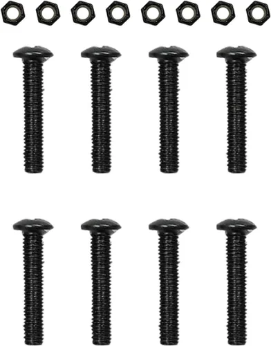 Vista 5 de Yocaher Longboard - Juego de ruedas para monopatín de 2.795 in + camiones negros de aluminio resistente de 7 pulgadas/7.087 in, rodamiento