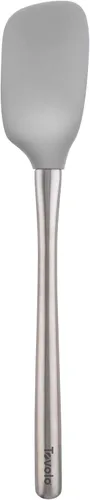 Vista 41 de Tovolo Flex-Core - Espátula con mango de acero inoxidable, cabeza de silicona resistente al calor y libre de BPA, segura para sartenes de hierro