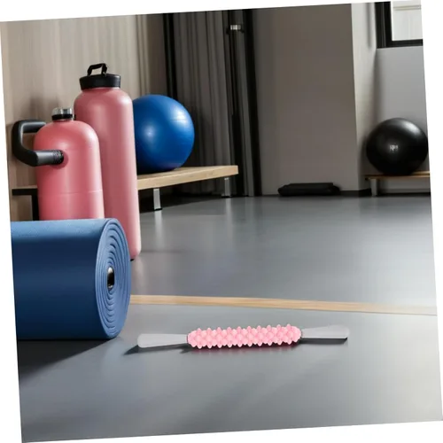 Vista 6 de Mipcase Trigger Point Massage Roller Stick for Muscle Nonslip Grip Body Roller for Deep Tissue Therapy Calf and Shoulder Relaxation Tool for Yoga