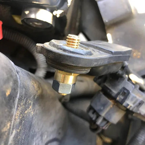 Vista 8 de Ampper - Perno de terminal de batería de poste lateral de latón de 3/8"-16, extensor de poste lateral de batería estándar compatible con poste GM