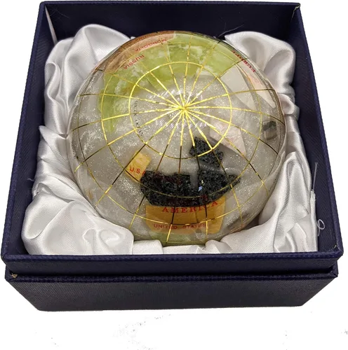 Vista 3 de Unique Art - Papel de globo de 3 pulgadas con diseño de perlas y piedras preciosas