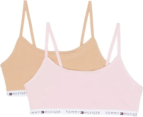 Vista 14 de Tommy Hilfiger Paquete de 2 brasieres sólidos para niñas (niños pequeños/niños grandes)
