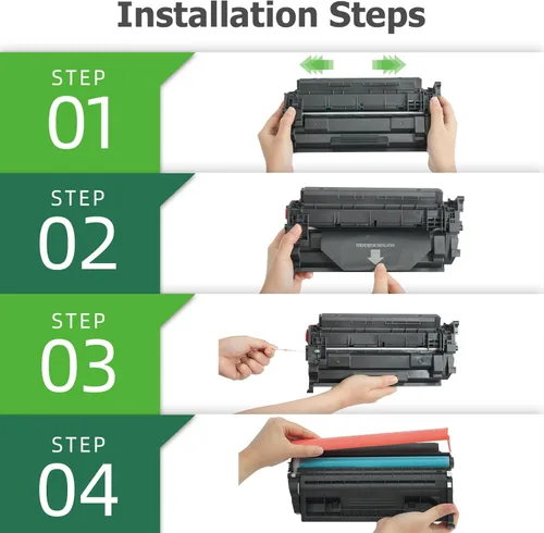 Vista 6 de Aztech Cartucho de tóner de repuesto compatible para HP 87X 87A CF287X CF287A para HP Laserjet Enterprise M506 M506dn M506n Pro M501 M501dn M506