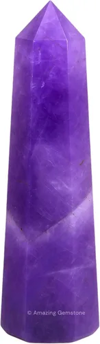 Vista 152 de Amazing Gemstone Torres de cristal de pirita, obelisco de punta de cristal curativo natural para curación de reiki y rejilla de cristal