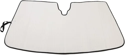 Vista 4 de Parasol para parabrisas delantero de automóvil y parasol para Audi Q7 SUV 2020-2023, protector de visera solar contra rayos UV, cubierta reflectante