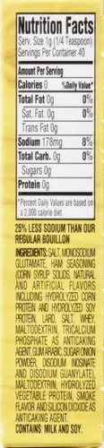 Vista 4 de Goya Foods Concentrado con sabor a jamón, reducido en sodio, 1.41 onzas (paquete de 36)