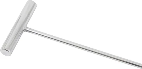 Vista 4 de Mytee Products Extractor de pasador de quinta rueda cromado resistente con gancho de 34 pulgadas