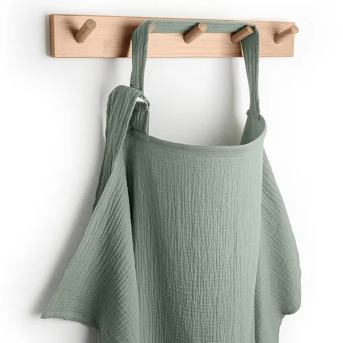 Vista 14 de Comfy Cubs Cobertor de Lactancia de Muselina, Paquete de 1, Cobertor de Lactancia 100% Muselina - Bufanda de Lactancia para Bebé Suave