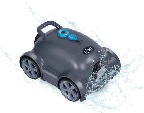 Limpiador robótico e inalámbrico para piscinas, aspirador automático para piscinas enterradas/sobre el suelo, tiempo de funcionamiento de 150