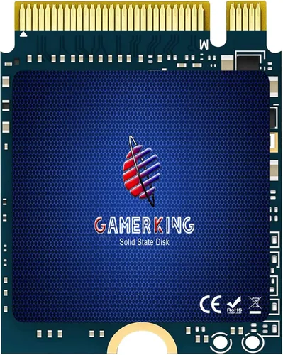 Vista 12 de GAMERKING Unidad interna de estado sólido SSD NVMe PCIe Gen 4.0X4 M.2 2230 de 512 GB, compatible con PS5, Steam Deck, Microsoft Surface, Ultrabook