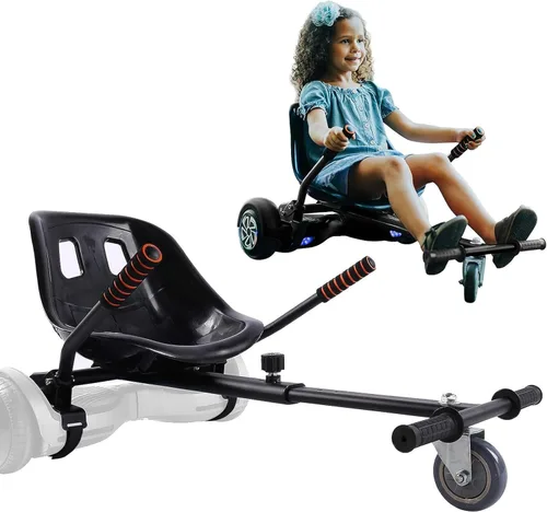 Accesorio de asiento para aeropatineta para aeropatineta de 6.5 a 10 pulgadas, kit de conversión de buggy go kart, accesorio para scooter de