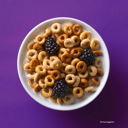 Vista 5 de Cheerios multigrano, cereales para el desayuno saludables para el corazón, sin gluten, 9 onzas
