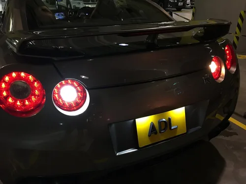Vista 6 de 18SMD - Conjunto de luces LED para placa de matrícula compatible con Nissan 370Z 350Z GTR Versa Cube Leaf e Infiniti G37 G35 G25 Q40 Q60 xenón