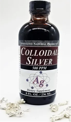 Vista 2 de Colloidal Silver High Potency 500 ppm 8 Ounces