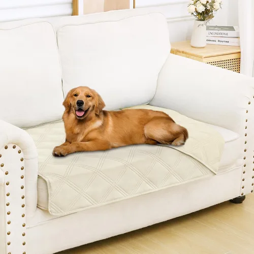 Vista 146 de Smiry Manta Impermeable para Cama de Perro 30x70, Manta Suave Reversible para Mascotas, Lavable a Prueba de Fugas Cubierta para Gatos y Perros