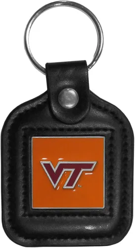 Vista 32 de Siskiyou Sports NCAA unisex-adult Square Leather Key Chain
