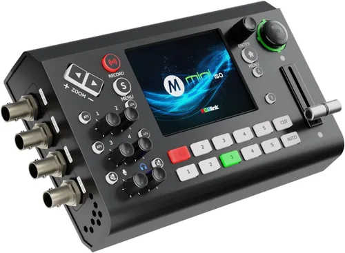 Vista 13 de RGBlink Mini V3 Conmutador de Video con Características Personalizables a través de la Nube TAO – Conmutador HDMI 4K, Pantalla Táctil de 2.1