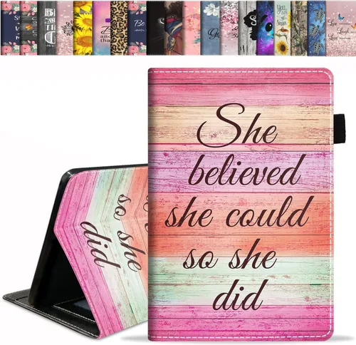 Vista 11 de Funda para tablet Fire HD 10/Fire HD 10 Plus de 10.1 pulgadas (11ª generación, lanzada en 2021) – Funda de piel sintética de alta calidad