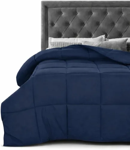 Vista 19 de Lux Decor Collection - Edredón acolchado pesado de calidad premium, relleno de edredón, con pestañas de esquina, relleno de microfibra de felpa