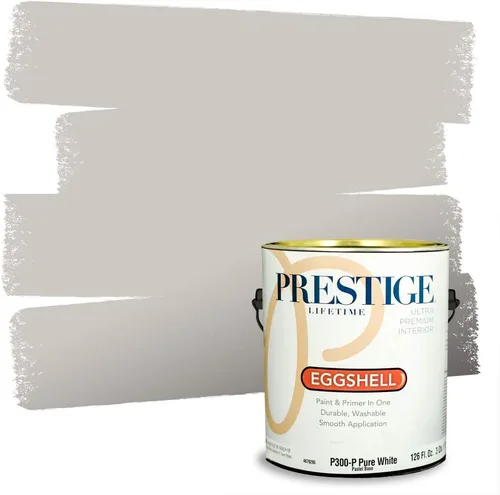 Vista 11 de PRESTIGE Paints - Pintura interior e imprimación en uno, 1 galón, cáscara de huevo, pimienta envejecida