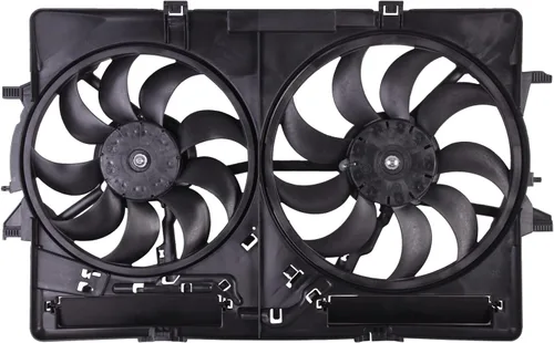 Vista 61 de TYG OE - Conjunto de ventilador de refrigeración de repuesto para Audi A4 Cabrio 2003-2009, 2005-2008 A4 Sedán/Wagon GEN 3, 2002-2005 GEN2 2 pines