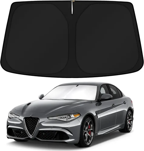 Vista 45 de KUST Parasol para parabrisas para Ford Fusion 2013-2020 2021, accesorios, pantalla de ventana, protector de visera solar, plegable, bloquea