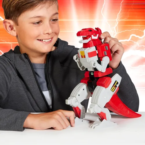 Vista 2 de Power Rangers Re-Ignition - Figura de acción de 6 pulgadas combinable Megazord - Tyrannosaurus Rex