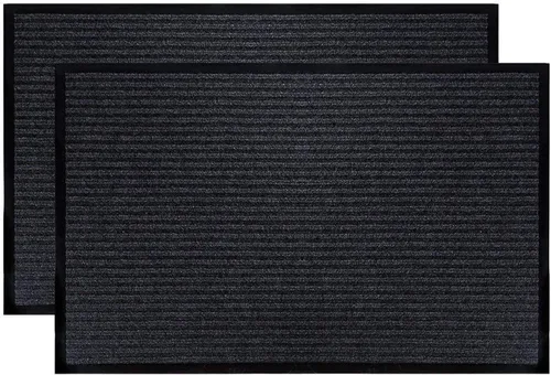 Vista 48 de LuxUrux Tapete de goma duradero para puerta, resistente, interior/exterior, fácil de limpiar, impermeable, patio, garaje, tapete comercial