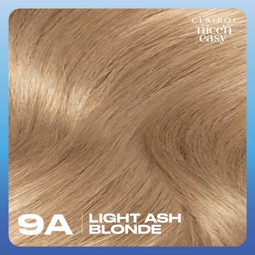 Vista 10 de Clairol Nice'n Easy - Tinte permanente para el cabello, color rubio ceniza claro 9A, paquete de 3