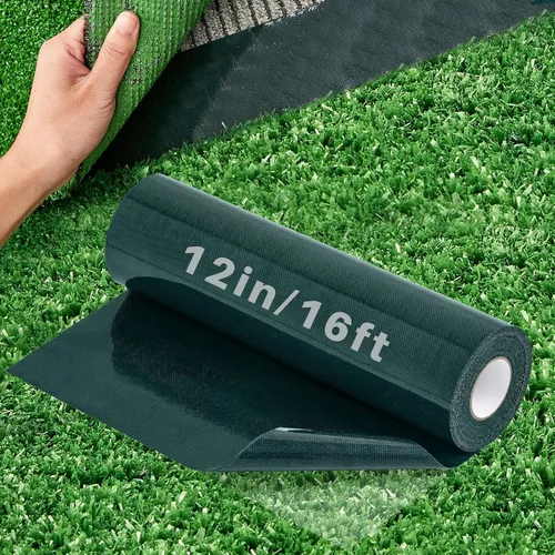 Vista 13 de Gersoniel 2 rollos de cinta de césped de doble cara de 2 pulgadas x 16.5 pies para alfombra de césped artificial, cinta de césped artificial