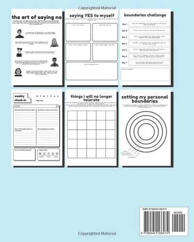 Vista 2 de Healthy Boundaries Workbook It's Okay to Say No To Others (And Yes To Yourself)