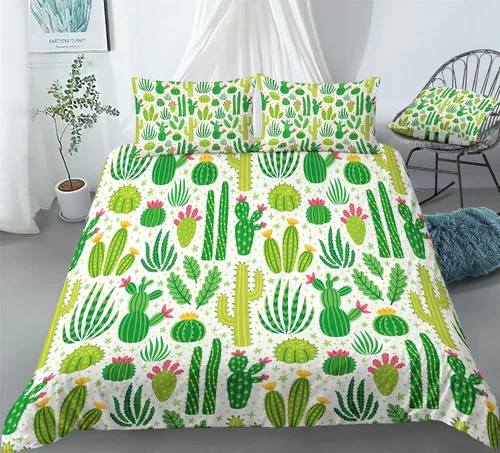 Vista 11 de REALIN Juego de funda de edredón con diseño de Hawthorn 3D, ropa de cama con diseño de bosque japonés, montaña, río, 2/3/4 piezas